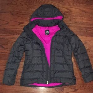 Women’s winter north face puffer coat size L